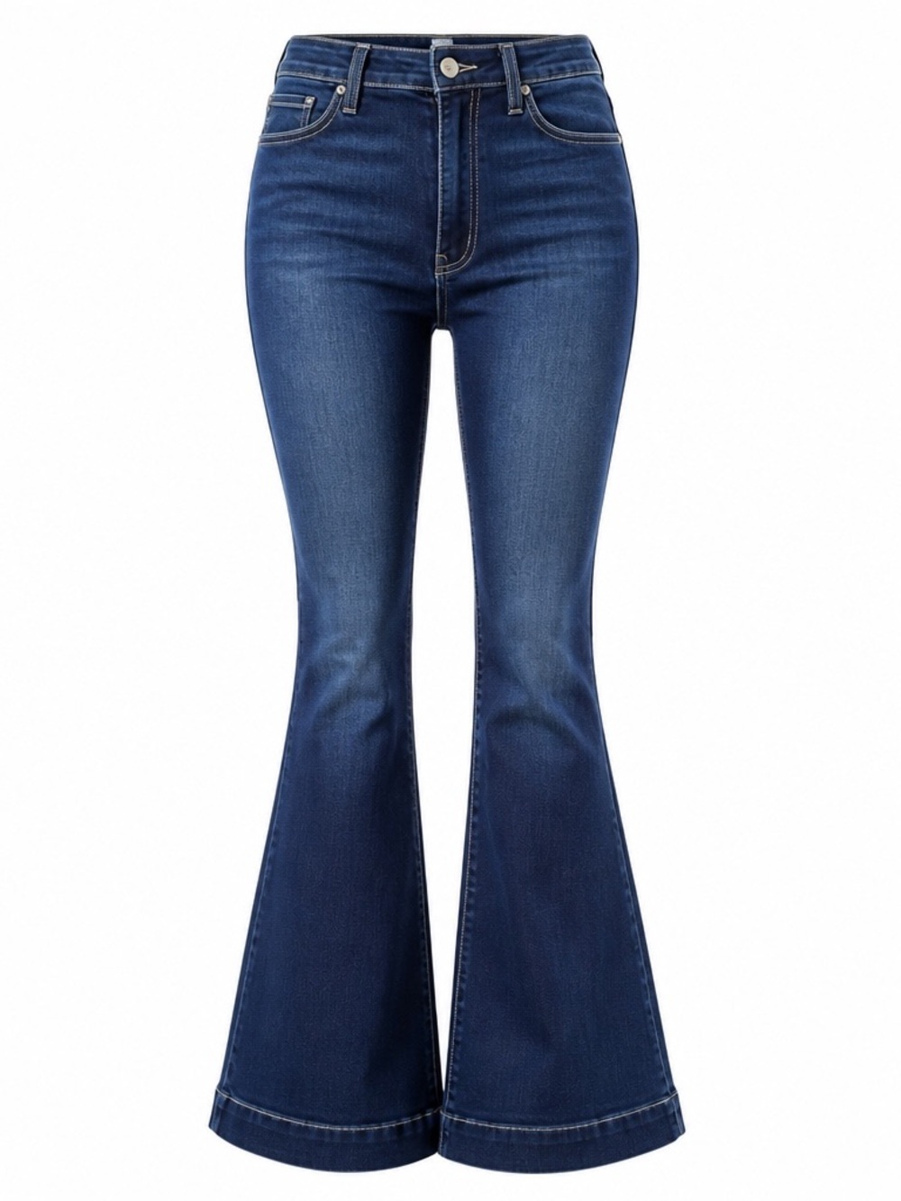 Kancan Braelynn High Rise Super Flare Jeans NWT Size 27/34 - Picture 3 of 13